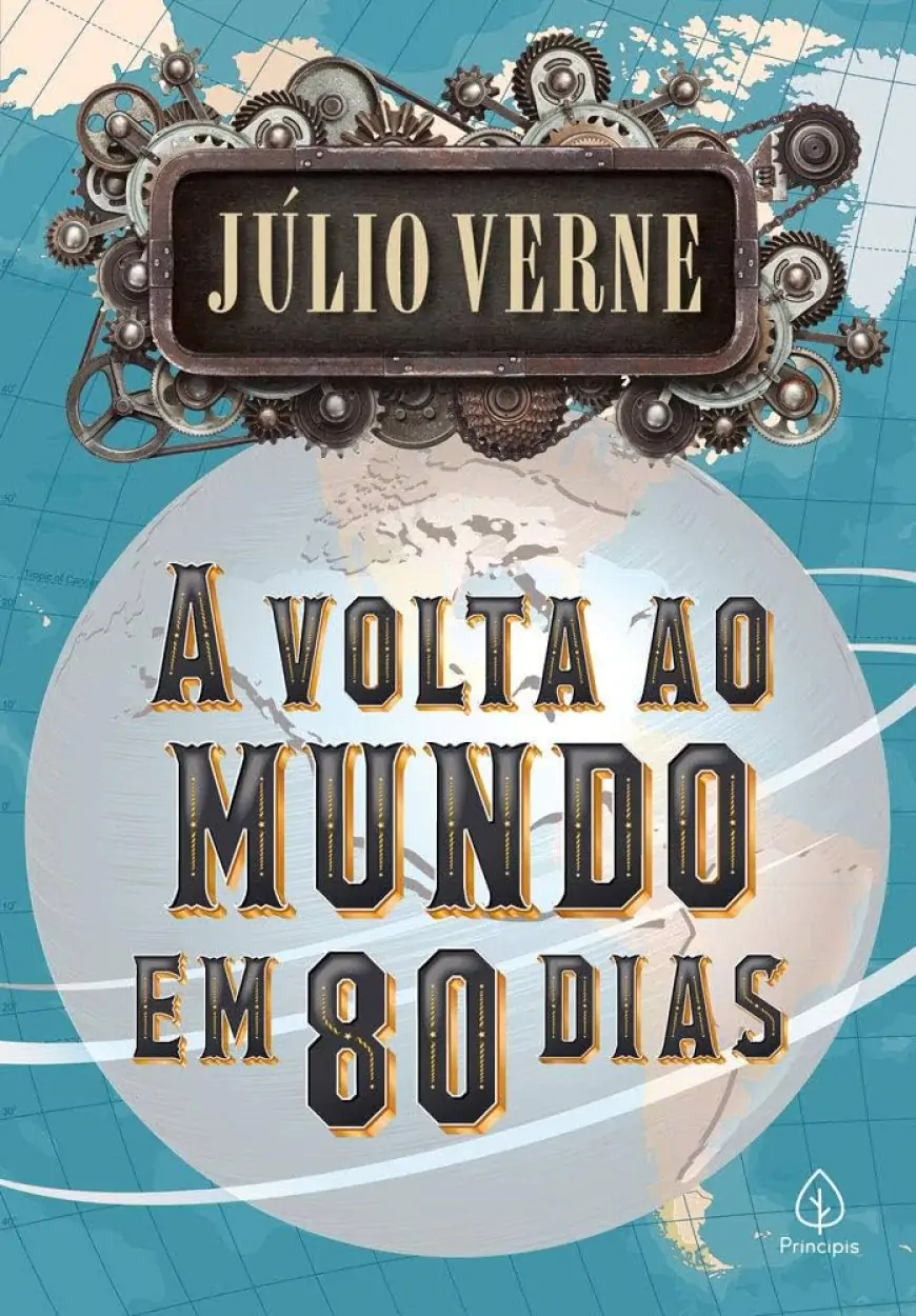 Livro A Volta Ao Mundo Em 80 Dias