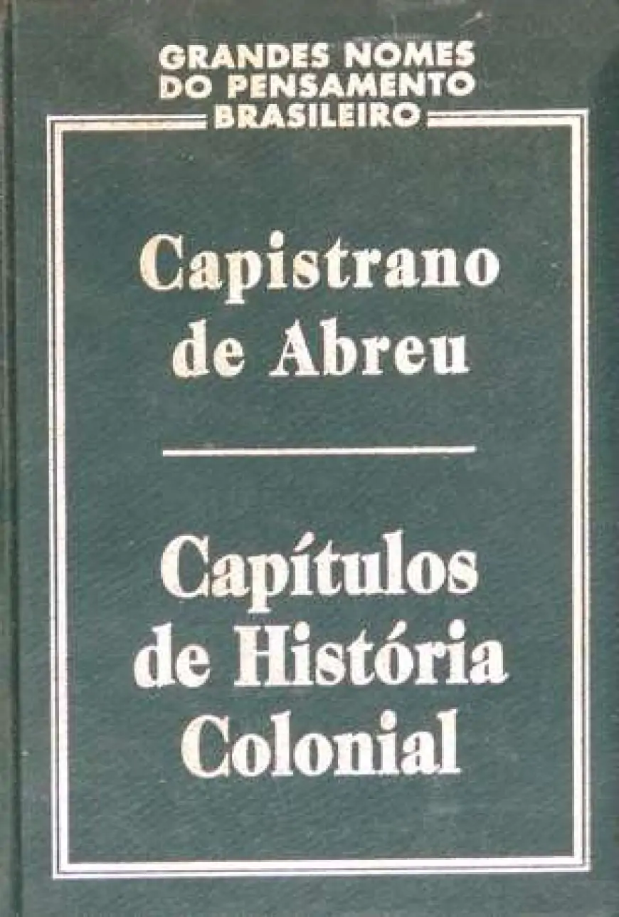 Livro Capistrano de Abreu