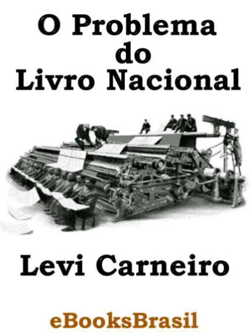 Livro O Problema do Livro Nacional