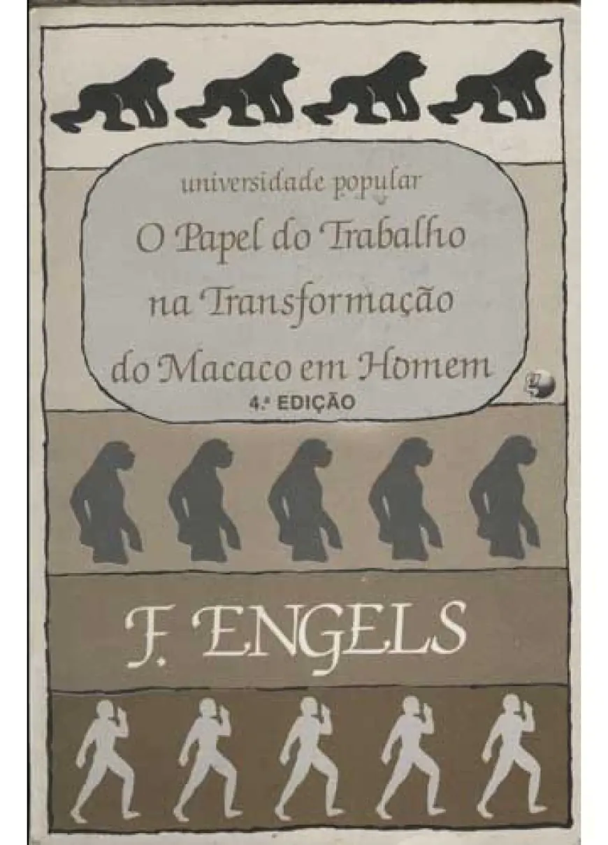 Livro Sobre O Papel Do Trabalho Na Transformação Do Macaco Em Homem