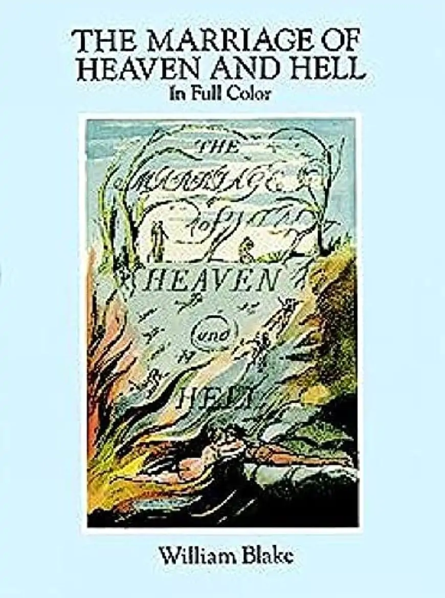 Livro The Marriage Of Heaven And Hell em inglês